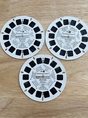 Vintage Milwaukee County Domes 1970 3d View-Master 3 Reels